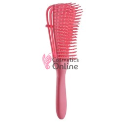 Perie lata pentru descurcat parul cret ajustabila PDG01CC Roz